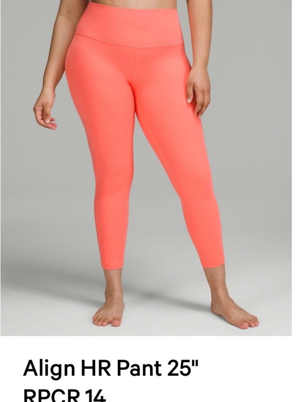 lululemon athletica Align High-Rise 25" Leggings - Coral